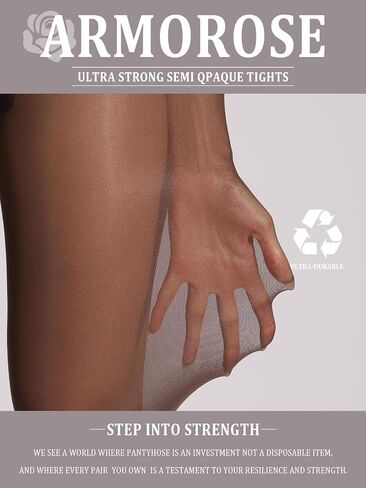 Indestructible Pantyhose T-Crotch Semi-Sheer Women's Tights Rip-Resistant High Waist With Reinforced Toes in Saudi Arabia