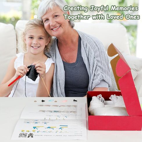 طقم كروشيه للمبتدئين، 3 قطع من مجموعات الكروشيه للمبتدئين، طقم كروشيه للمبتدئين للمبتدئين البالغين والأطفال مع تعليمات خطوة بخطوة ودروس فيديو in Kuwait