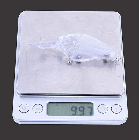 Aneew Bulk Unpainted Blanks Crankbaits Minnow Jerkbaits Wobble Rock Bass Fishing Lures DIY Making Kit for Saltwater Freshwater in Kuwait