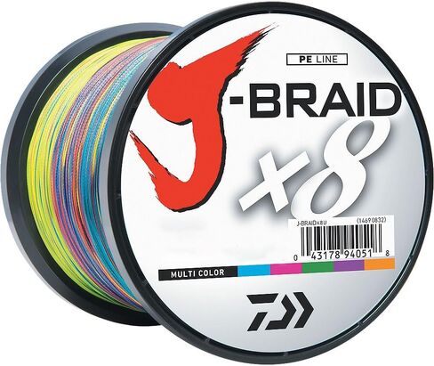 Daiwa J-Braid 500M 8-Strand Woven Round Braid Line in Saudi Arabia