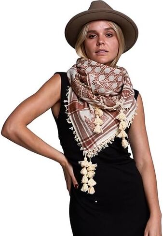 Jerusalem Scarf, Sudra, Turban Desert Shemagh, Keffiyeh, 100% Cotton in Saudi Arabia