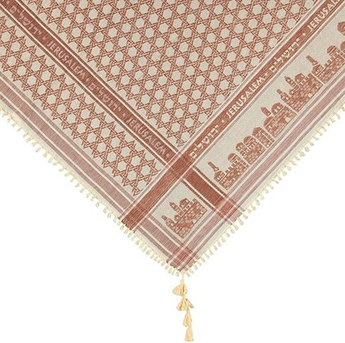 Jerusalem Scarf, Sudra, Turban Desert Shemagh, Keffiyeh, 100% Cotton in Saudi Arabia