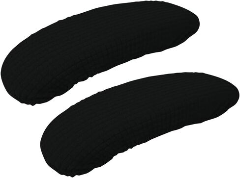 2 Pcs Recliner Chair Arm Protective Covers Pads Office Chair Arm Rest Coverings Office Chair Armrest Protectors Soft Chair Arm Pad Covers Small Desk Chair Slipcovers in Saudi Arabia