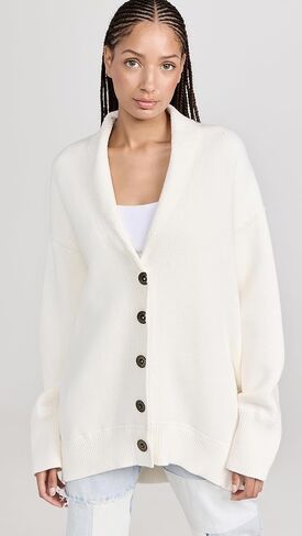 Free People Chamomile Cardi مغسول باللون الأسود MD (للسيدات 8-10) in Kuwait