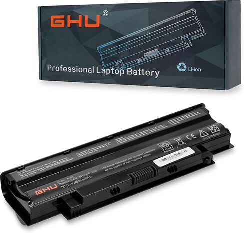 بطارية GHU جديدة 58 WH بديلة لـ J1KND 4T7JN WT2P4 383CW 312-1205 312-0233 312-0234 312-1280 متوافقة مع Dell Inspiron 3420 3520 13R (N3010) 14R (N4010 N4110) (N5010 N5110) N 7010 in Saudi Arabia