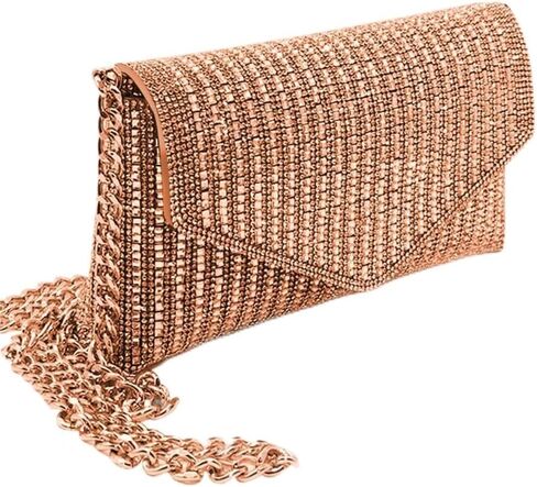 Rhinestone Evening Bag Crystal Bling Purse Sparkly Diamond Clutch Handbag Crossbody Bag for Women Party Club Wedding Prom in Saudi Arabia