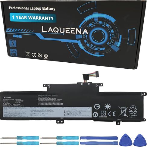 بطارية كمبيوتر محمول LAQUEENA L19M3PD5 متوافقة مع Lenovo Thinkpad E14 Gen 2 20T6 20TA/ E14 Gen 3 20Y7 20YD 20YE/ E15 Gen 2 20T8 20TD Series L19C3PD5 SB10X02597 5B10X02600 SB10X02591 L19D3PD5 L19L3PD 5 in Saudi Arabia