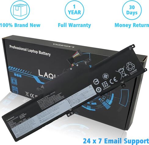 بطارية كمبيوتر محمول LAQUEENA L19M3PD5 متوافقة مع Lenovo Thinkpad E14 Gen 2 20T6 20TA/ E14 Gen 3 20Y7 20YD 20YE/ E15 Gen 2 20T8 20TD Series L19C3PD5 SB10X02597 5B10X02600 SB10X02591 L19D3PD5 L19L3PD 5 in Saudi Arabia