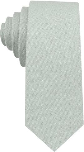 Kids Linen Ties - Solid Color Slim Tie for Boys in Saudi Arabia