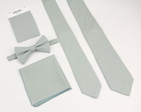 Kids Linen Ties - Solid Color Slim Tie for Boys in Saudi Arabia