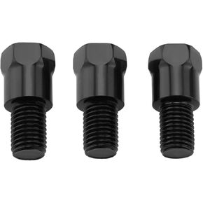 Motorcycle Mirror Adapter Mount Thread Adapter: Motorbike Mirror Riser Mirror Extender Height Adjustment Spacer 10mm RH to 10mm RH and 10mm LH Bolts Screw