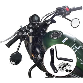 Motorcycle Rearview Mirror Down Bracket Handlebar Rear View Side Mirror Forward kit compatible with Honda SCL 500 SCL 300