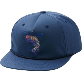 HUK mens Unstructured Anti-Glare Fishing Hat | Trucker Snapback Hat, United - Beach Glass