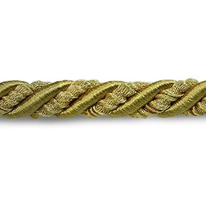 Trims by the Yard Sylvia 1/4" Decorative Cord Trim | Black| (20 yard cut)
