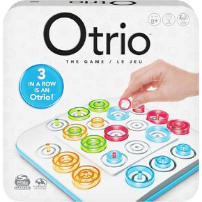Otrio Wood Strategy-Based Family Board Game Award-Winning STEM Interactive Puzzle Game, for Adults and Kids Ages 8 and up