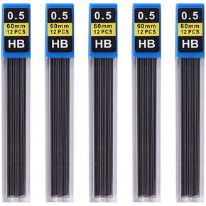 Pencil Lead Refill, 0.7mm Pencil Refill Office Writing Accessories Pencil Student Stationery Pencil Refills(0.7mm)，Pencils，Mechanical Pencil Leads (0.5mm)