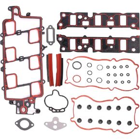 Intake Manifold Gasket Set MIS16203A fit for Pontiac Grand Prix 1997-2008, for Buick Lesabre Park Avenue 1997-2005, for Pontiac Bonneville 2005-2008, for Buick Allure Lacrosse 2005-2008 3.8L V6