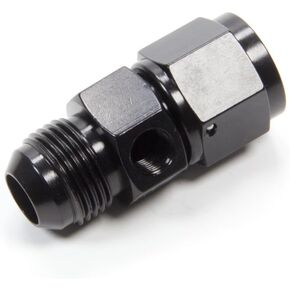 Fragola 495008-BL Black Gauge Adapter Fitting 10 Male/Female