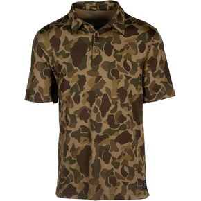 Grunt Style Men's Frogskin Forest Polo Shirt