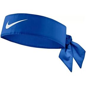 Nike Youth Dri-FIT Solid Head Tie (Royal/White)