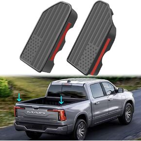 Bed Rail Stake Pocket Covers for Chevy Silverado/GMC Sierra 1500(2019-2024), Chevy Silverado 3500HD(2020-2024), GMC Sierra 2500/3500HD(2020-2024), Ational Flag Truck Bed Rail Caps (2 PCS)