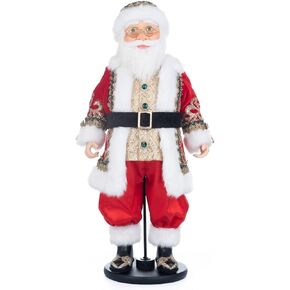 Katherine's Collection 2023 Christmas in The City 24" Saint Nicholas North Doll Red