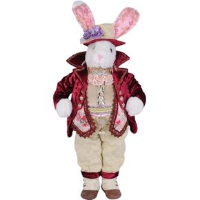 Karen Didion Royal Elegance Boy Bunny Figurine, 20 inches - Spring Inspired Collectibles
