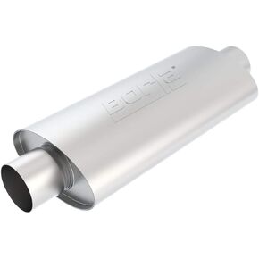 Borla 40944 XR-1 Stainless Steel Sportsman Racing Oval Muffler, 3"