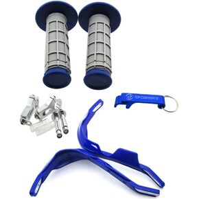 TC-Motor Handlebar Brush Bar Hand Guard Handguard Protector Throttle Grips for 7/8" 22mm Handlebar Motorcycle Pit Dirt Bike Enduro ATV Quad Motocross