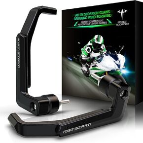 POISON SCORPION Motorcycle Lever Guards, Clutch Brake Handlebar Protector Compatible with CB300F CB500F CB500X CB650F CB1000R CBR250R CBR300R CBR500R CBR 600 F4 F4i CBR600RR CBR650F CBR1000RR