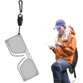 Magnifying Glasses for Fly Fishing - Magnetic Release and one Hand use Perfect for swapping Fly Standing in The River. (8295-3)
