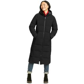 Eddie Bauer womens Glacier Peak Seamless Stretch Down Duffle Coat