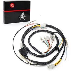 MOTO1988 Wire Wiring Harness for Kawasaki ATV Bayou 300 KLF300 A 1986 1987 26001-1712