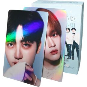 Nct Dream Photocards Nct Dream Laser Photocard 50PCS Nct Dream Holo Effect Photo Cards Gift for Fans Daughter Nct Dream Birthday Party Decoration