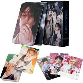 Stray Kids Lose My Breath Photocards Album 55PCS Stray Kids album Lose My Breath Photo Cards Stray Kids album Lose My Breath lomo card Gift Lomo Cards Merch for Stray Kids Boys and Girls