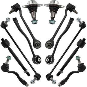 TRQ Front Steering & Suspension Kit Compatible with 2011-2017 BMW X3 2015-2018 X4