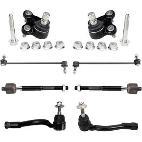 TRQ Front Steering & Suspension Kit Compatible with 2015-2017 Hyundai Sonata