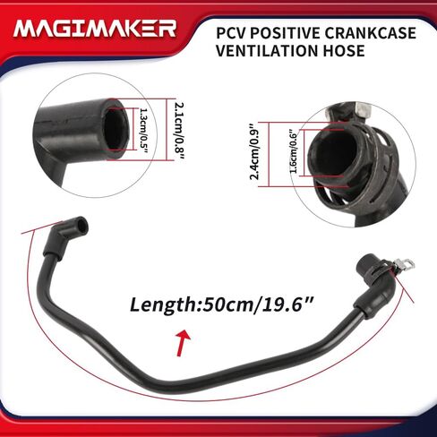 خرطوم تهوية علبة المرافق الإيجابي PCV 53032993AF متوافق مع جيب جراند شيروكي كوماندر ليبرتي متوافق مع دودج نيترو داكوتا دورانجو رام 3.0 لتر 3.7 لتر 4.0 لتر 2007-2012 53032993AC in Saudi Arabia