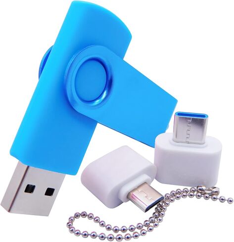 ذاكرة فلاش USB سعة صغيرة 512 ميجابايت (ليست 512 جيجابايت) مع محول نوع سي/او تي جي للتلاميذ والطلاب (بينك) in Kuwait