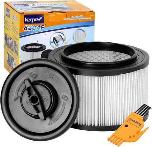فلتر خرطوشة بديل KEEPOW VF408 متوافق مع مكنسة Vacmaster سعة 4 جالون VF408، VFCF in Kuwait