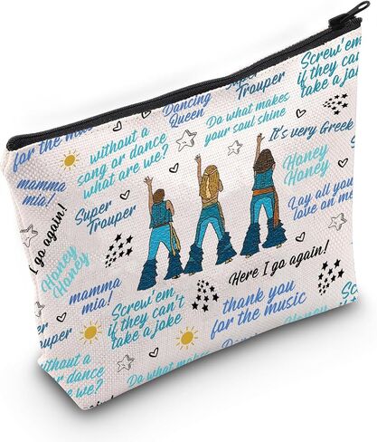 حقيبة MNIGIU Mamma Tote Bag Mamma The Musical Tote Mamma Musical Merch Mamma Quote in Kuwait