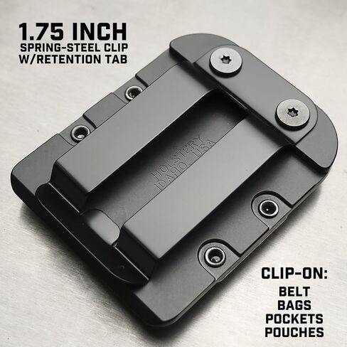 DriverMaster | Clip-On Tool Belt Drill Holder - Simple Hook Holster for Cordless Drill, Impact, Nailer, Tape Measure, or Any Tools with Hanger Clips in Saudi Arabia
