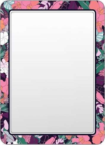 Locker Mirror Magnetic for School and Office, with Strong and 100% Magnetic Mirror for Locker, Magnetic Locker Mirror with Colorful Design, 1 Pack, Absolutely Reliable Locker Accessories in Saudi Arabia
