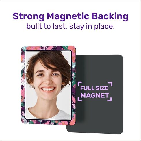 Locker Mirror Magnetic for School and Office, with Strong and 100% Magnetic Mirror for Locker, Magnetic Locker Mirror with Colorful Design, 1 Pack, Absolutely Reliable Locker Accessories in Saudi Arabia