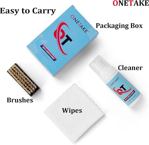 Shoes Cleaner for White Shoe, Sneakers, Leather Shoes, Suede, Tennis shoe cleaner - Shoes cleaning kits - Shoe care kits - Stain remover - Conditioner Bottle - Leather cleaner in Saudi Arabia
