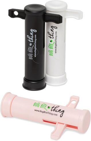 Bug Bite Thing Suction Tool - Bug Bites and Bee/Wasp Stings, Natural Insect Bite Relief- White/3 Pack in Kuwait