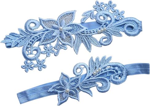 Tranditional Keepsake Toss Garter Wedding Bridal Garter Set Vintage Garter Set in Saudi Arabia
