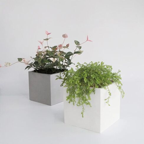 UMXOSM Silicone Molds Concrete Flower Pots, Large Planter Mold Octagonal DIY Pots with Gardening gloves Cement Molds for Succulent in Kuwait