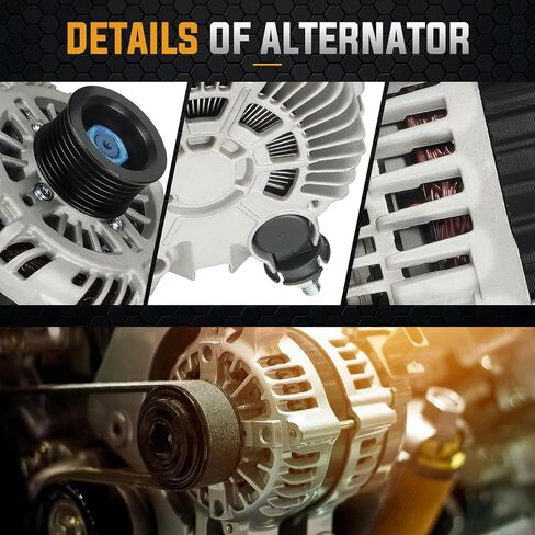 Alternator Replacement Compatible with 2011-2017 Nissan Quest 3.5L, 2009-14 Murano 3.5L, 2007-2010 Altima 3.5L, 2009-2010 Maxima 3.5L Replace A003TJ1791 in Saudi Arabia