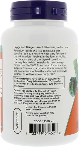 Potassium Iodide Now Foods 60 Tabs in Saudi Arabia